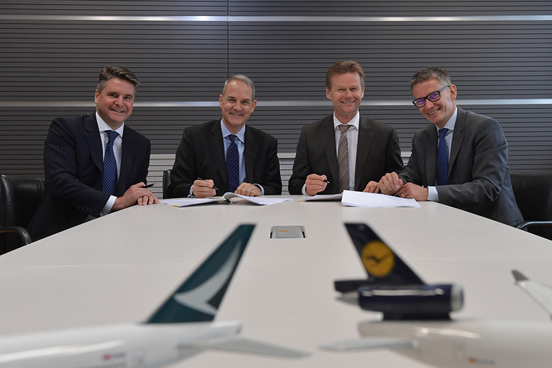 Cathay Pacific und Lufthansa Cargo schließen Kooperationsvertrag